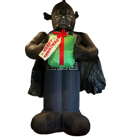 Star Wars “Merry Christmas” Inflatable Darth Vader Disney - Picture 2 of 5